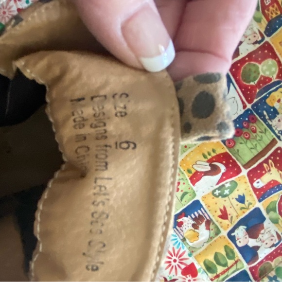 Let’s See Style Leopard Print Leather Ankle Boot. sz. 6 - Picture 8 of 8